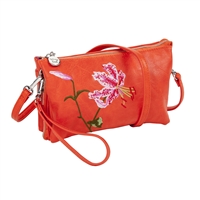 Sydney Love Embroidered Faux Leather Multi Way Crossbody