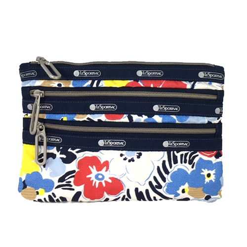 LeSportsac Essential Classic 3 Zip Pouch