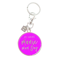 Just Another Manic Mom Day Cheeky Key Chain