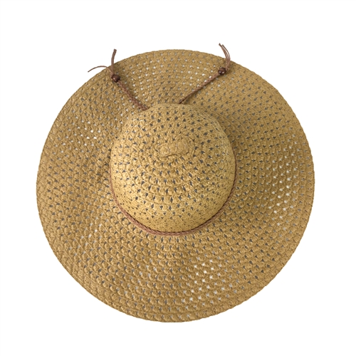 Fashion Culture Packable Woven Floppy Sun Hat