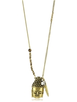 T.R.U. 1928 Jewelry Buddha Pendant Necklace