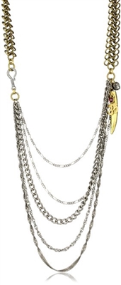 T.R.U. 1928 Jewelry Multi Chain Swag Necklace