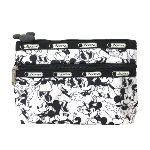LeSportsac Mickey Loves Minnie Travel Cosmetic Case