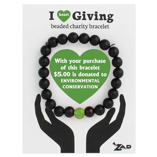 Zad Jewelry Charity Beaded Bracelet Environmental Conservation