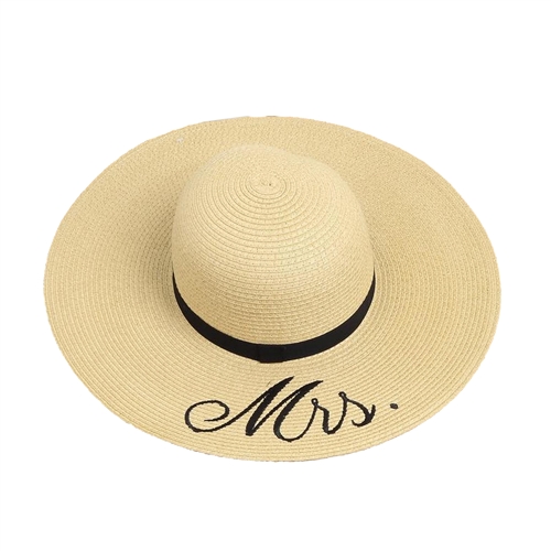 Blu by Betsey Johnson Mrs. Floppy Pom Sun Hat