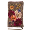 Mary Frances Budding Romance Floral Beaded Phone Crossbody,