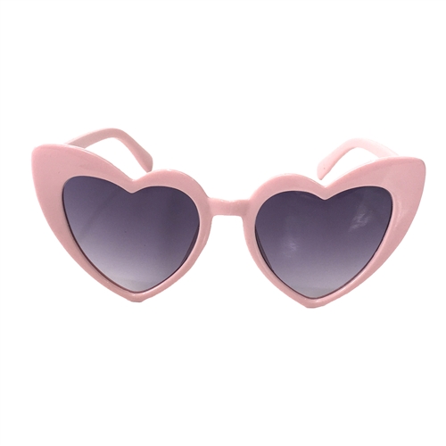 Lolita Heart Cat Eye Mirrored Sunglasses