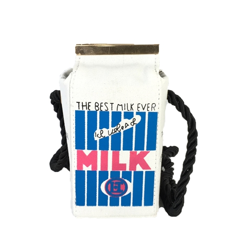 Fashion Culture Kitch Milk Carton Crossbody