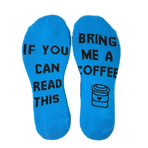 If You Can Read This... Bring Me A Coffee Socks