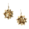 Jewelry Collection Unwrapped Gift Bow Drop Earrings