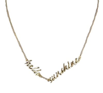 Kate Spade Say Yes Hello Sunshine Necklace