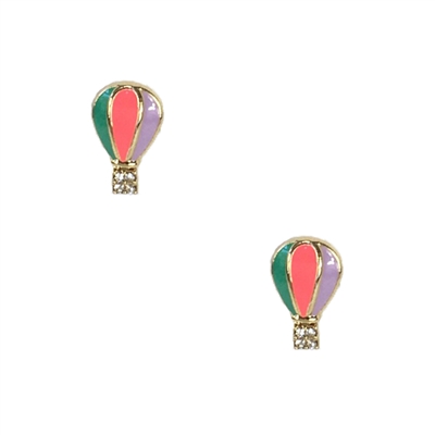 Kate Spade 'Get Carried Away' Hot Air Balloon Mini Stud Earrings