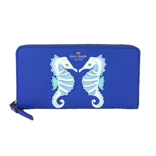 Kate Spade Seahorse Lacey Continental Zip Wallet