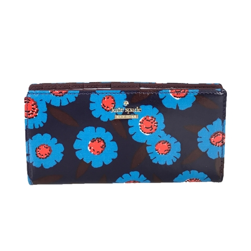 Kate Spade Tangier Floral Stacy Continental Wallet