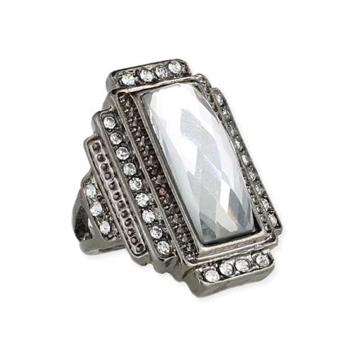 Zad Jewelry Heirloom Crystal Statement Ring