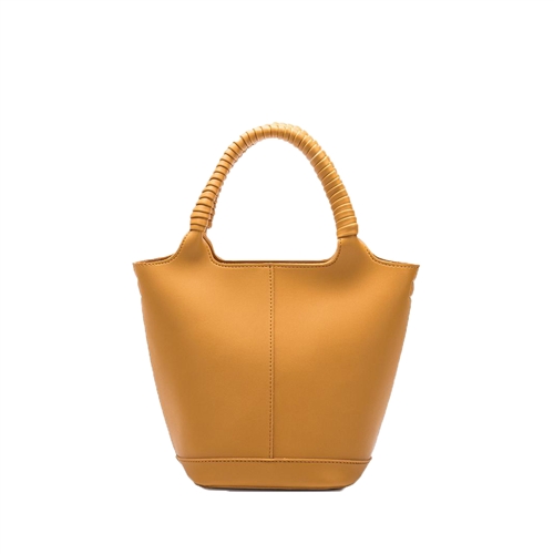 Melie Bianco Colette Vegan Leather Bucket Crossbody Bag