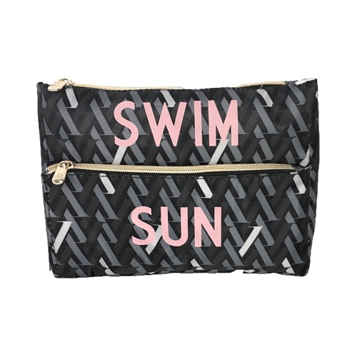 Swim and Sun Swimwear Ditty Bag with Sunglass Holder