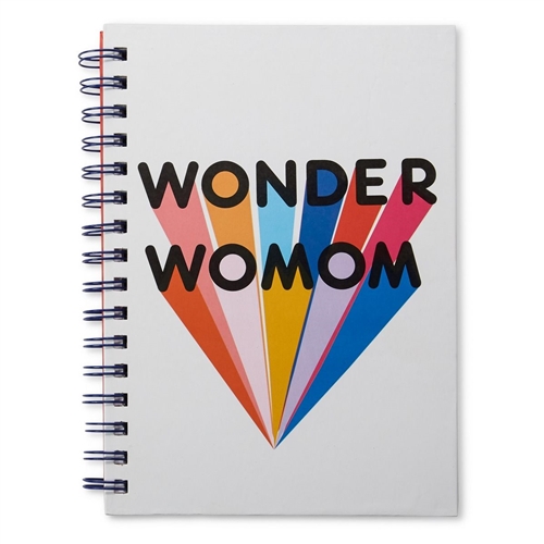 Wonder WoMOM Hardcover Spiral Notebook