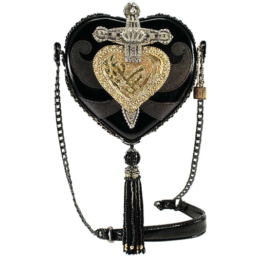 Mary Frances Disney Snow White Evil Queen Dagger Heart Devious Bag