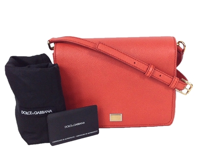 Dolce & Gabbana Borsa Calf Leather Shoulder Bag