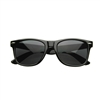 Black Out Horned Rim Sunglasses