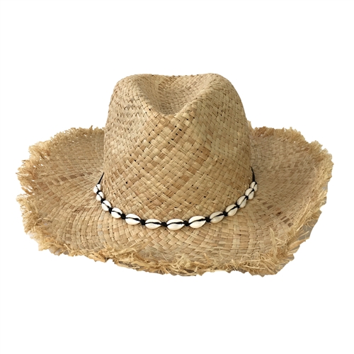 Fashion Culture Straw Hat Seashell Charms