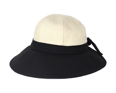 Magid Two-Tone Canvas Sun Hat