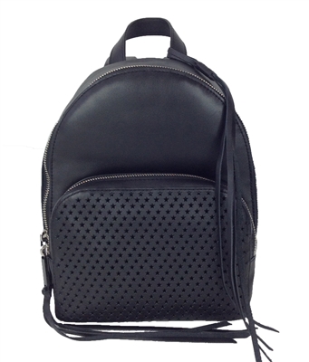 Rebecca Minkoff Star Perforated Leather Backpack