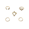 Trigon Triangle Stacking Rings Set of 5 Rings