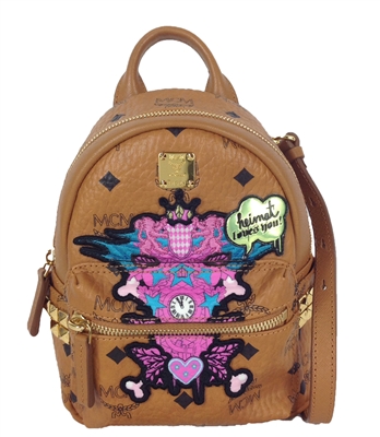 MCM x Strumbel Limited Edition Mini Stark Backpack