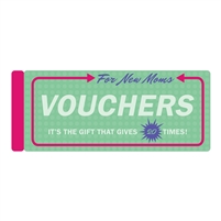 Vouchers For New Moms Mothers Day Unique Gift Coupon Booklet