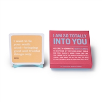 So Totally Into You Romantic Quote Cards Deck