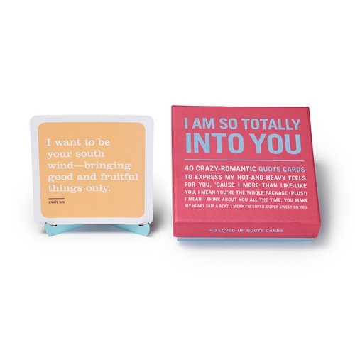 So Totally Into You Romantic Quote Cards Deck