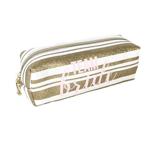 Team Bride Rectangular Zip Cosmetic Case