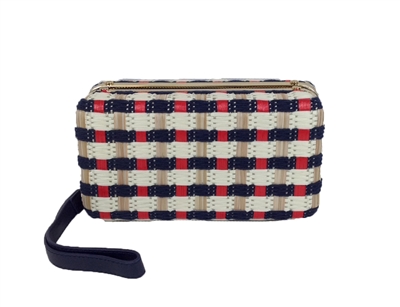 Tory Burch Daisy Multi Straw Clutch Wristlet