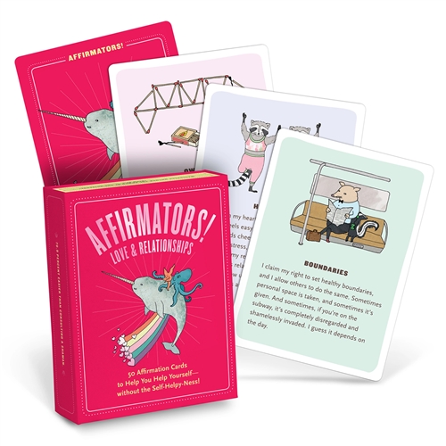 Affirmators! Love & Relationships Cards Deck with Positive Affirmations