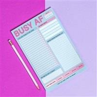 Busy AF Planning Pad for To-Do Lists Notepad