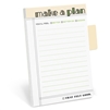 Knock Knock Make a Plan Sticky Notes Tabbed Note Pad