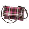Sydney Love Plaid Fold Over Convertible Crossbody