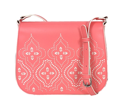 Vera Bradley Laser-Cut Saddle Crossbody