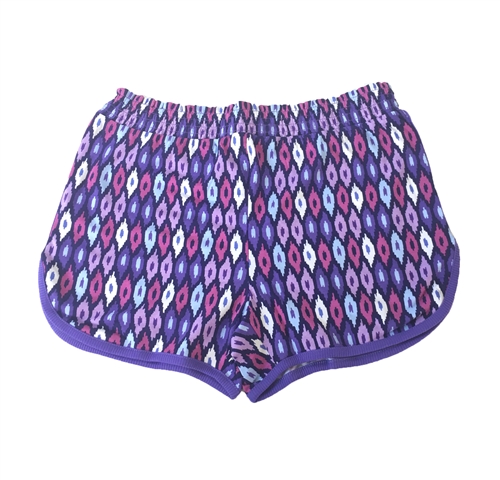 Vera Bradley Jersey Knit Pajama Shorts Lilac Ikat