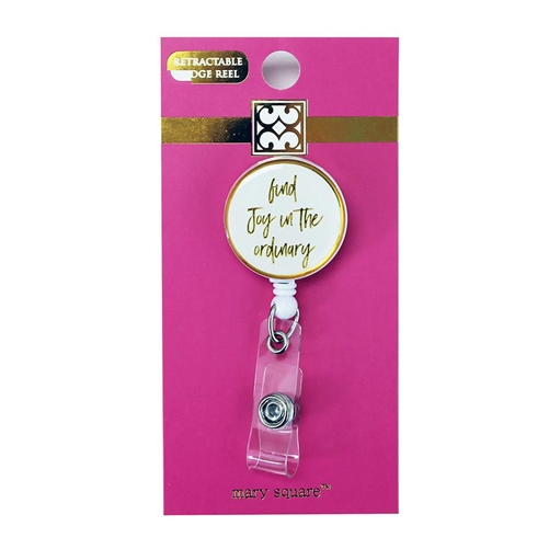 Find Joy Retractable Badge Reel