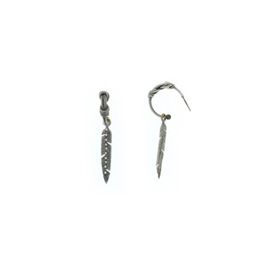 T.R.U. 1928 Jewelry Feather Drop Earrings