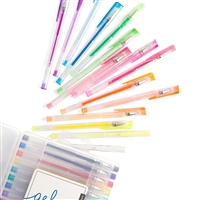 Glitter, Pastel Neon & Classic Colored Gel Pen Set of 30