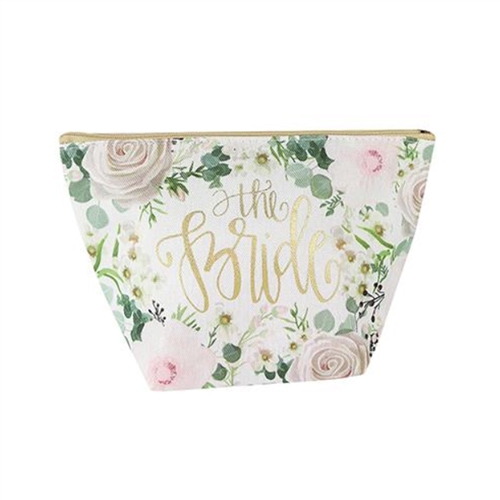 The Bride Floral Print Mini Carryall Cosmetic Case