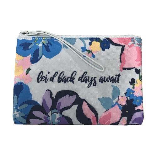 Vera Bradley Lei'd Back Days Await Lighten Up Wristlet