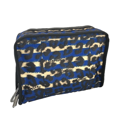 LeSportsac X Alber Elbaz  Color Me Leopard Extra Large Ivy Cosmetic Case
