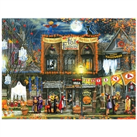 SunsOut Fall Festival 500 PC Jigsaw Puzzle Halloween Trick or Treat