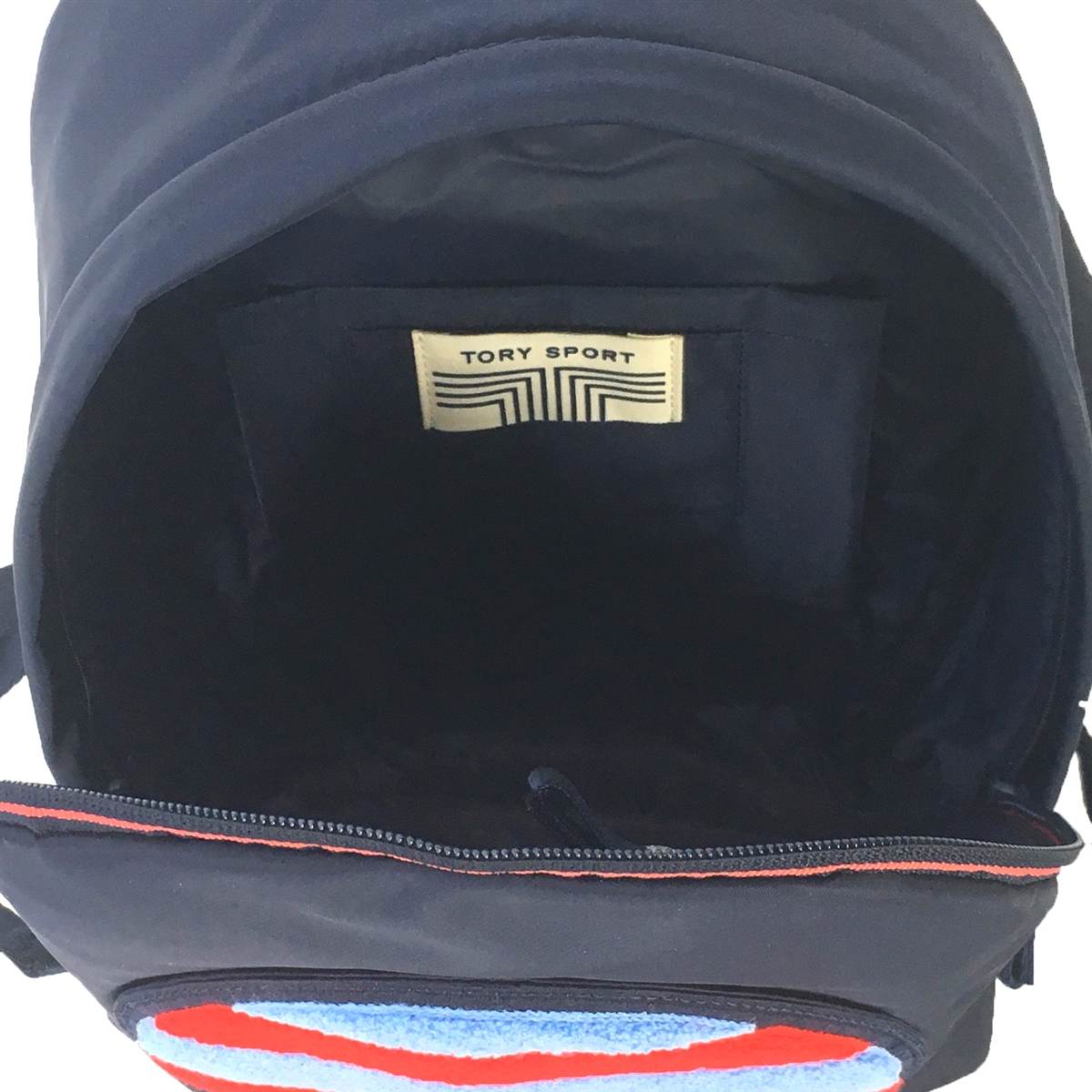 Tory Sport Navy Backpack Tory Burch Nylon Backpack 173559 In Tory Navy | Mercari main image 3