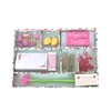 Oh Happy Day Floral Desk Caddy 40 Piece Stationery Set